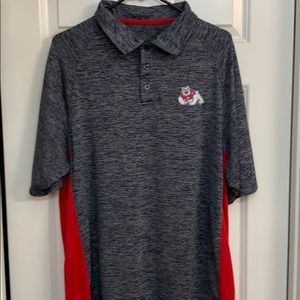 Fresno State Polo Dry Fit Shirt